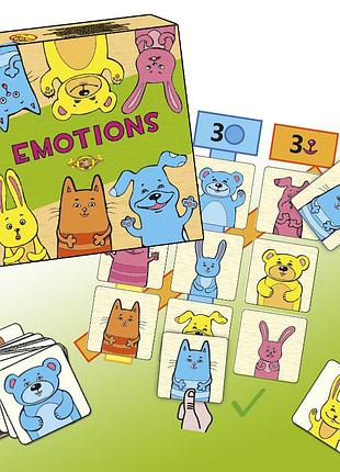 Игра мастер emotions (эмоции) (мкк0604) – логическая настольная игра для детей 5+