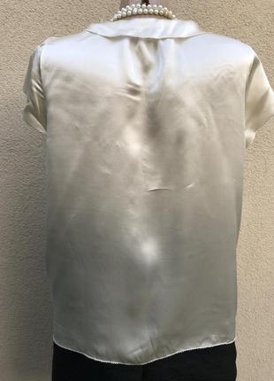 Шелк100%,атласная блуза,рубаха,премиум бренд,barreds collection4 фото