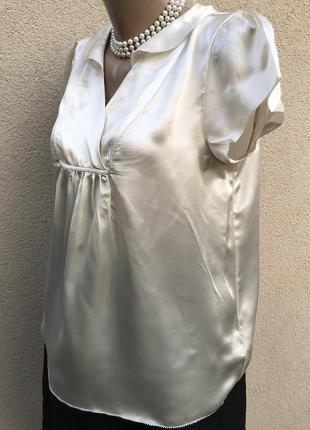 Шелк100%,атласная блуза,рубаха,премиум бренд,barreds collection10 фото