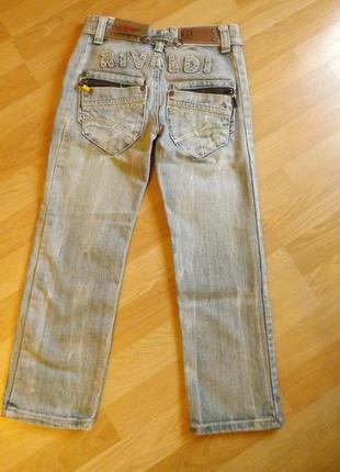 Новые джинсы на мальчика, 134 р2 фото