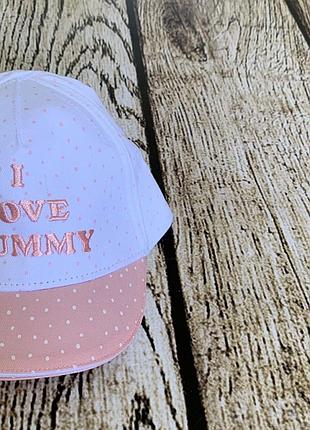 Кепка на дівчинку я люблю маму c&a i love mammy