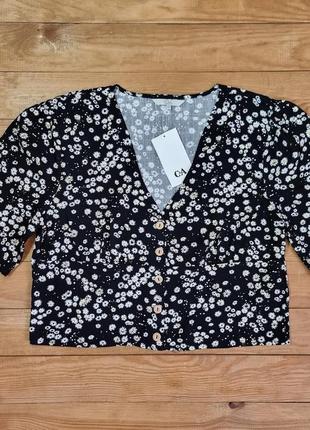 Блуза женская, размер евро 42, цвет черный