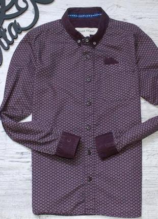 Сорочка бордо