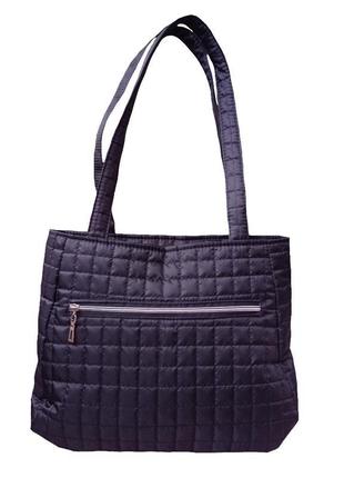 Сумка женская стеганая черный