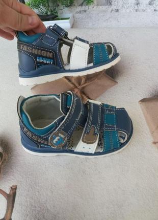 Детские босоножки босоніжки шкіряні дитячі сандалі сандали1 фото