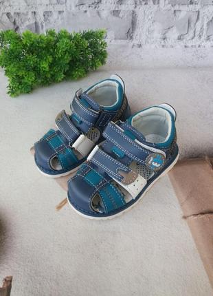 Детские босоножки босоніжки шкіряні дитячі сандалі сандали2 фото