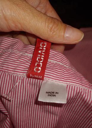 Платье рубашка котон бренд divided h&m9 фото