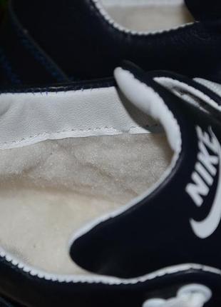 Ботинки зимние кожаные на меху а38 синие puma размер 373 фото