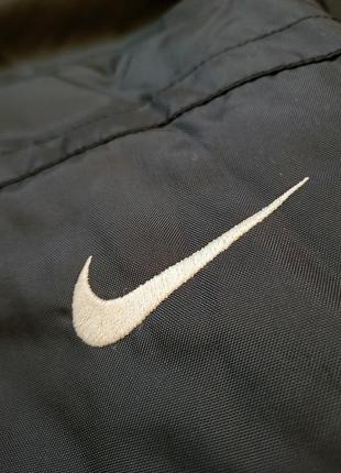 Двостороння куртка пуховик nike big logo vintage10 фото