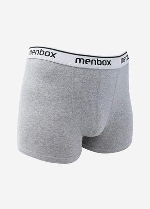 Труси чоловічі боксери menbox,чорний,сірий,розмір м,l,xl,xxl7 фото