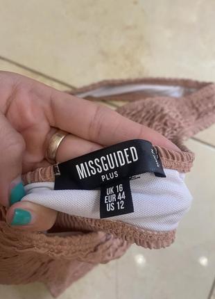 Топ , верх от купальника  missguided2 фото