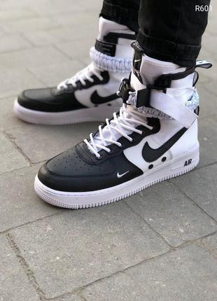 Кросівки чоловічі nike special fled air force 1 white black