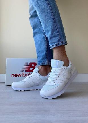 Мужские кожаные кроссовки New Balance 550 Lakers Purple trainers white