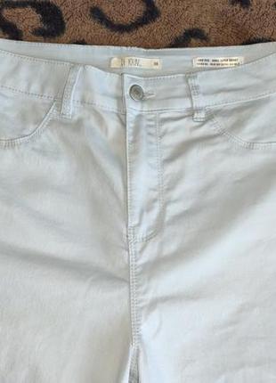 Штаны джинсы с высокой посадкой3 фото