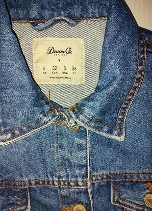 Джинсовая куртка denim co5 фото