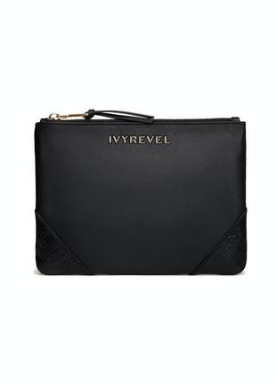 Кожаный клатч ivyrevel