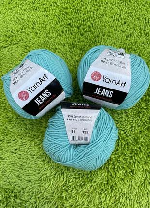 Пряжа yarnart jeans 81