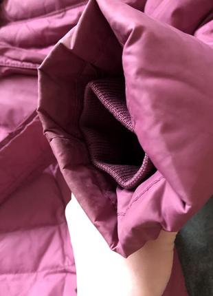 Последняя отправка! пальто на девочку 12-15 лет розовое с натуральным пухом4 фото