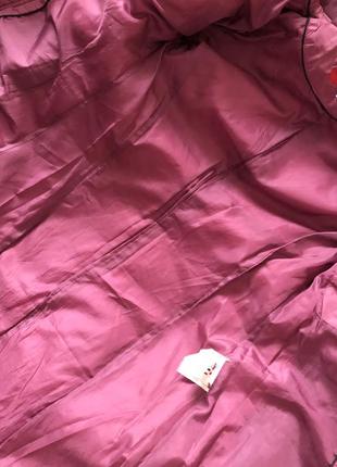 Последняя отправка! пальто на девочку 12-15 лет розовое с натуральным пухом9 фото