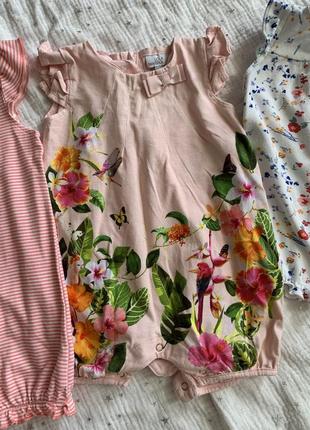 Пісочники/ромпери/боді для дівчинки 4