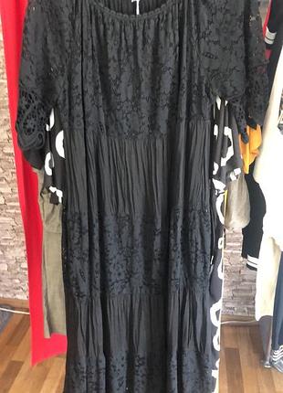 Шикарное кружевное платье, шёлк, италия, турция 🇹🇷.