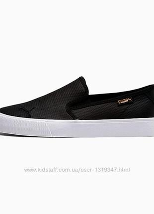 Оригинальные кожаные кеды  puma1 фото