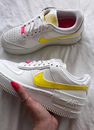 Nike air force 1 shadow sail digital pink жіночі кросівки/ найк аір форс шадов