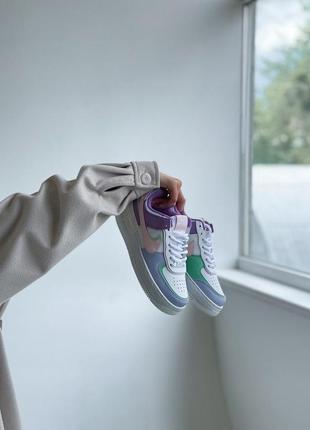 Nike air force 1 shadow multicolor 5 / кросівки жіночі найк аір форс шадов6 фото