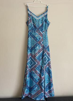 Красивий літній довгий сарафан/ сукня2 фото