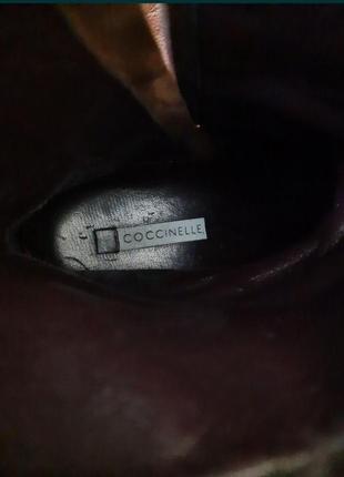 Шкіряні ботинки сапожки coccinelle4 фото