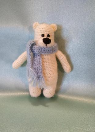 Медведь мягкая игрушка, медведь белый полярный1 фото