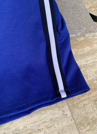 Сукня футболка primark з лампасами оверсайз синє літнє короткий6 фото