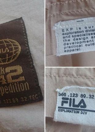 Фірмова бавовняна чоловіча сорочка fila оригінал7 фото