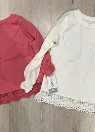 Нові реглани carter’s 2t, 3t, 5t 2
