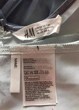 Ошатне плаття тм «h&m» р. 7-8л./122-128-130см..5 фото