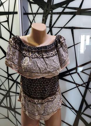 Річна блуза з горловиною рюшами mis selfridge 36 розміру, індія