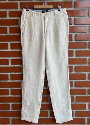 Dockers оригінал чоловічі лляні штани літні брюки чиносы розмір 32 б