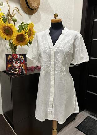 Блуза біла retto creative collection