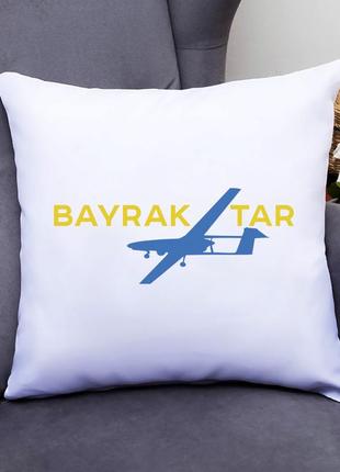 Декоративна подушка з принтом "bayraktar" push it