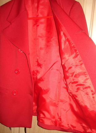 Красный пиджак shari5 фото