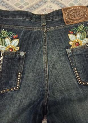 Неповторимые фирменные джинсы dsquared,  р.52-54/xxl-xxxl6 фото