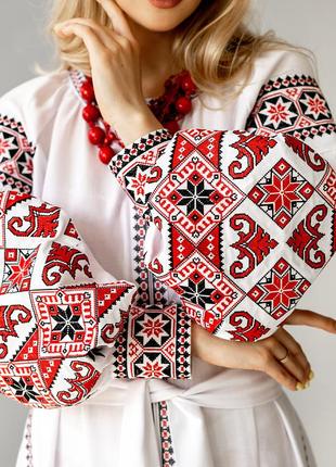 Свадебное платье платье вышитое весільна сукня вишита святкова праздничная вышиванка