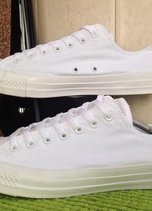 Кеды  converse .... white monochrome ox (  1u647 ) 6