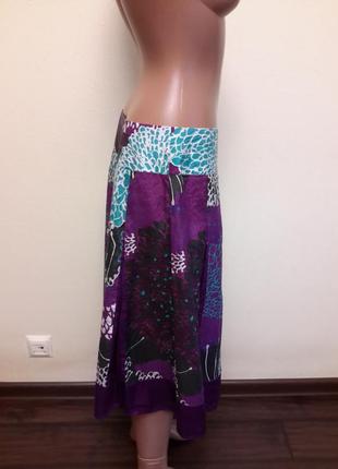 Шелковая яркая юбка monsoon2 фото