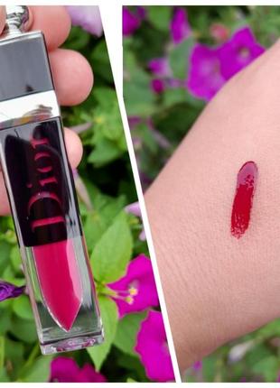 Тинт - dior addict lacquer plump # 7773 фото