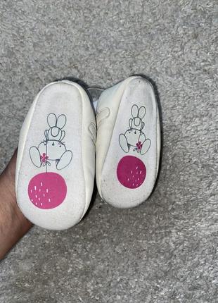 Пінетки - туфельки з блискітками на 9-12 міс3 фото
