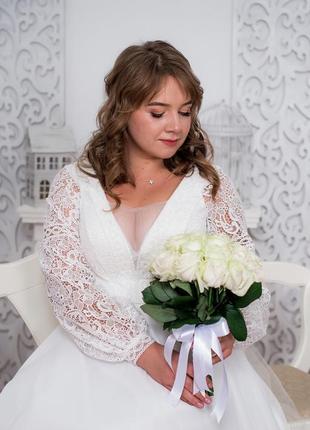 Весільна сукня бохо | свадебное платье бохо 2022 | великий розмір2 фото