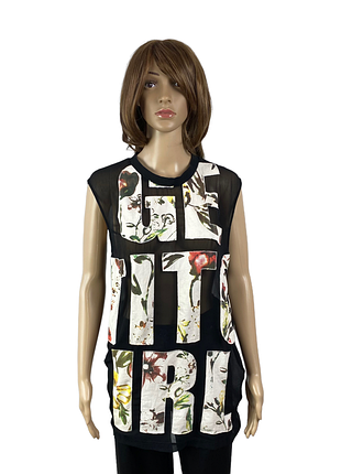 Шовковий подовжений топ philip lim