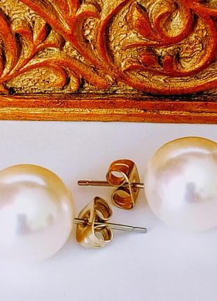 Сережки «перлина стилю» giordani gold