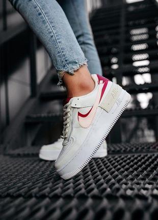 Nike air force 1 shadow phantom женские кроссовки найк аир форс шадов